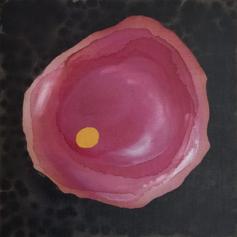 Finde deine Mitte, 60 x 60 cm, Acryl auf Leinwand